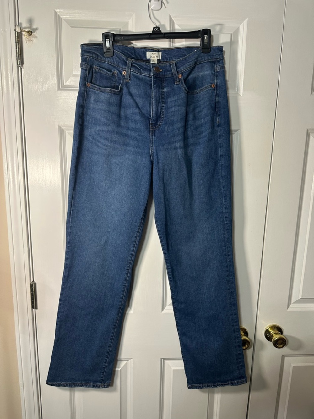 Maurices Women's Straight-Leg Mid Blue Jeans